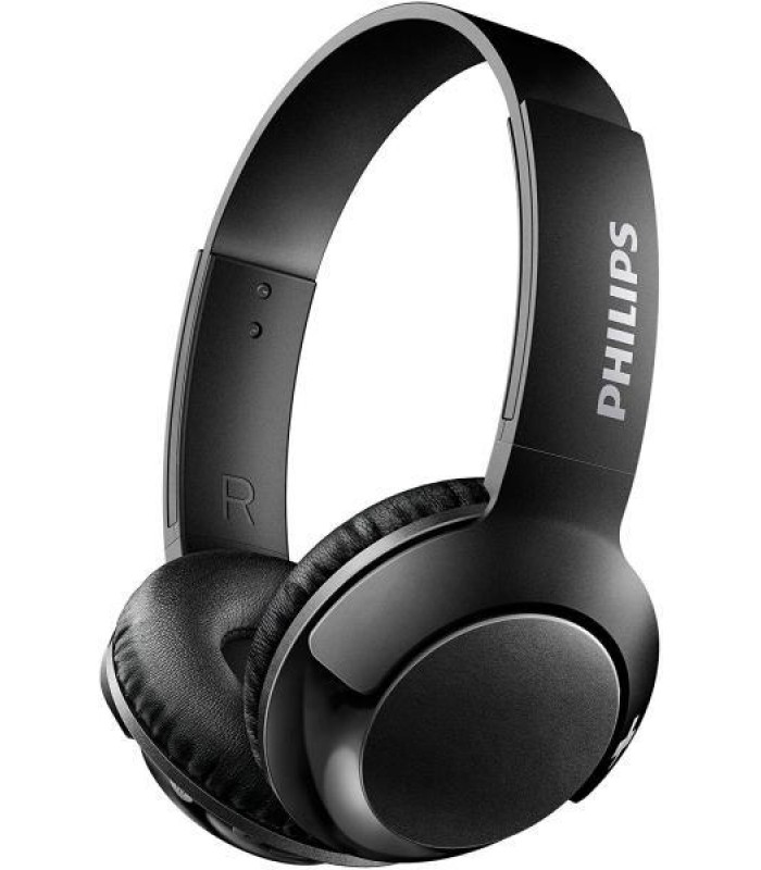 Philips Bluetooth Wireless On Ear Headphone with mic - Black